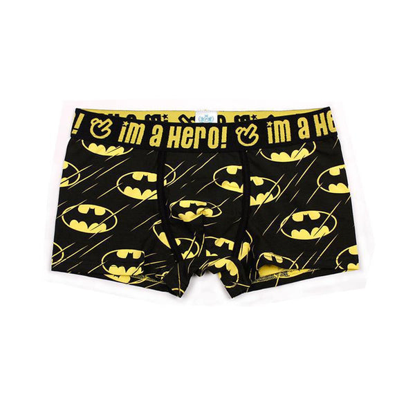 Cartoon Printed Cotton Men's Boxer