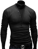 Casual Slim Fit V-Neck Shirt