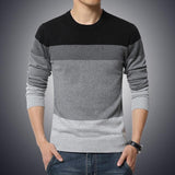 Casual Striped Slim Fit Knitted Sweater